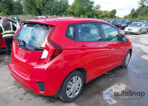 2015 Honda Fit Lx z USA, uszkodzony, nr VIN 3HGGK5H58FM723303